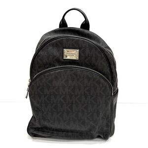 Michael Kors Black Logo Women Travel School Backpack Shoulder Diaper Bag MK